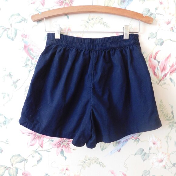 🦌 Abercrombie & Fitch Black Cotton Shorts Size S - Picture 6 of 8